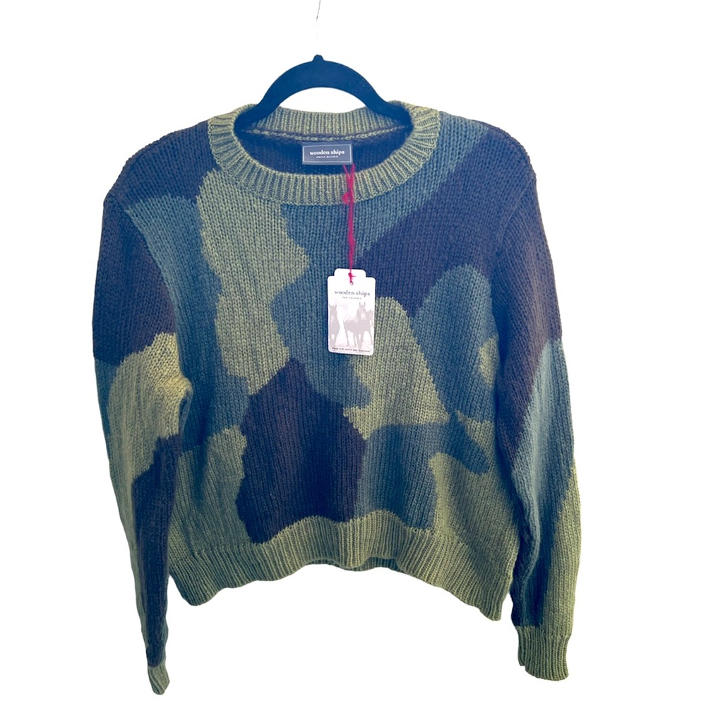 NWT Wooden Ships camo pullover - Picture 3 of 8